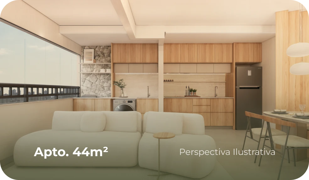 Horizon Vila Matilde Apartamento de 44 metros