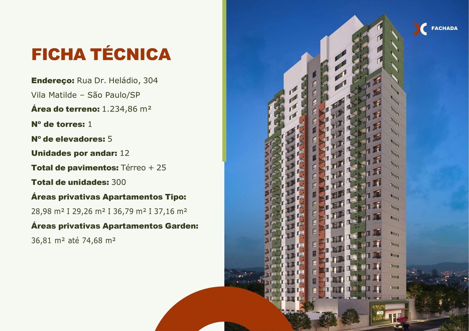 Lazer do condomínio Mood Vila Matilde