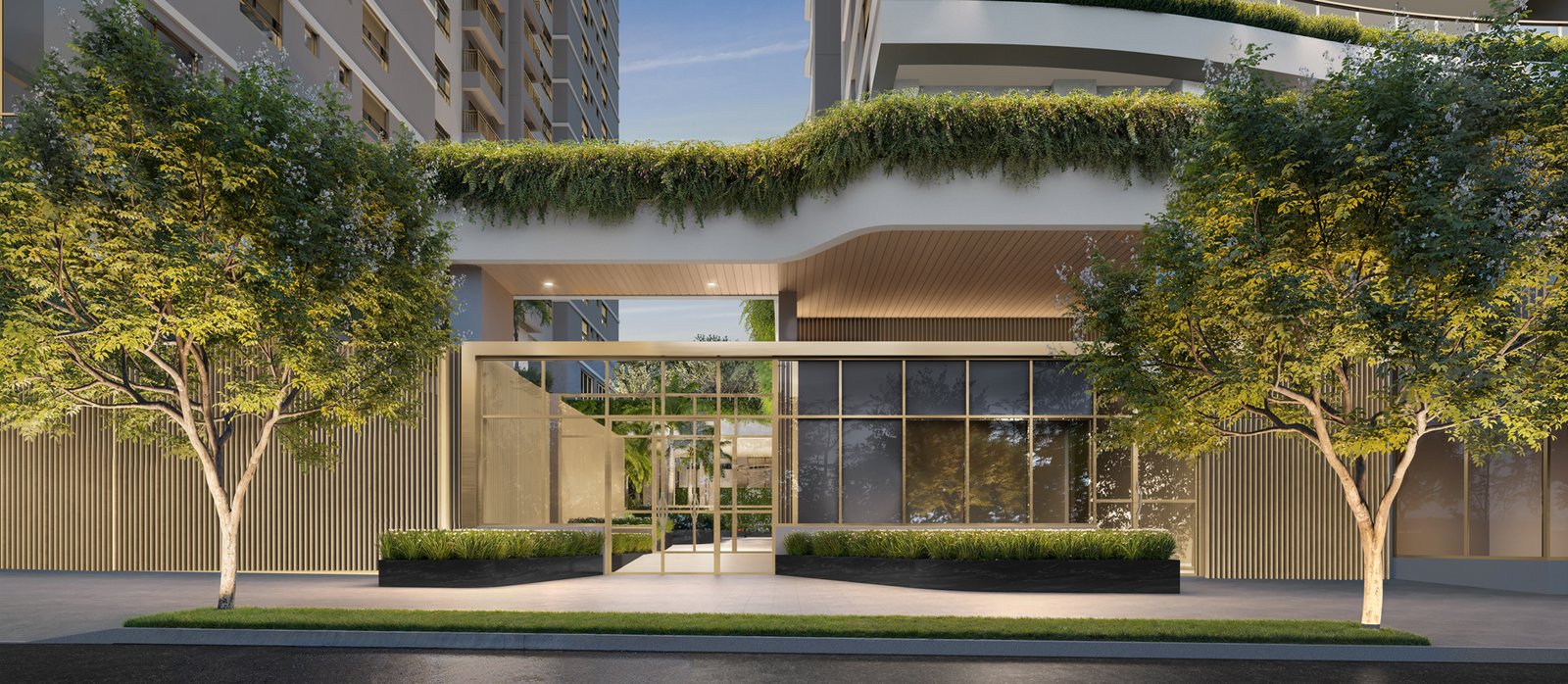 Fachada do Le Six Paraíso Lavvi